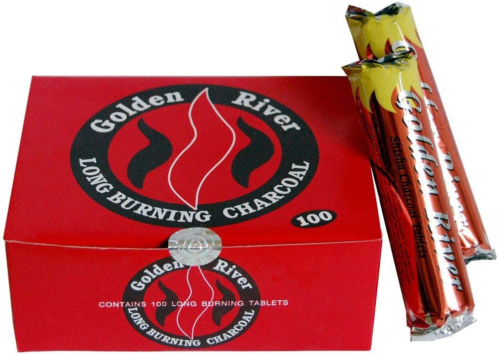 Golden River Golden River Long Burning Charcoal 33mm x 100