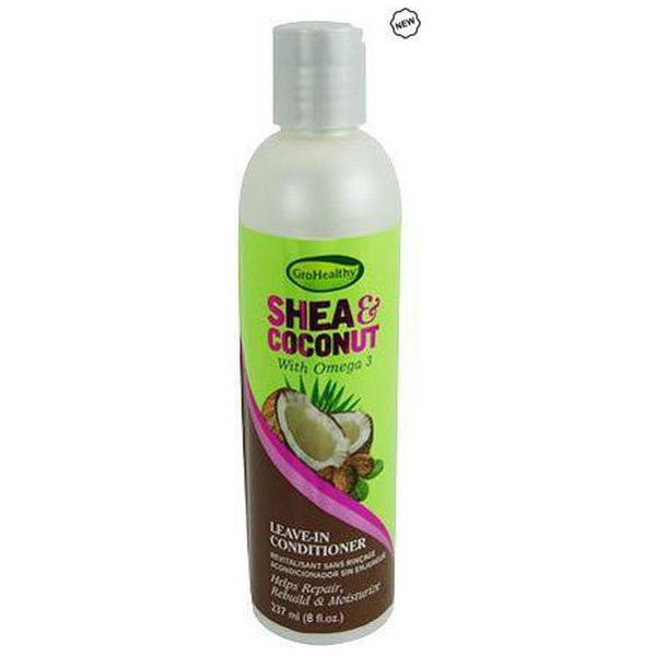 GroHealthy Health & Beauty GroHealthy Shea Coconut Leave-In Conditioner 237ml