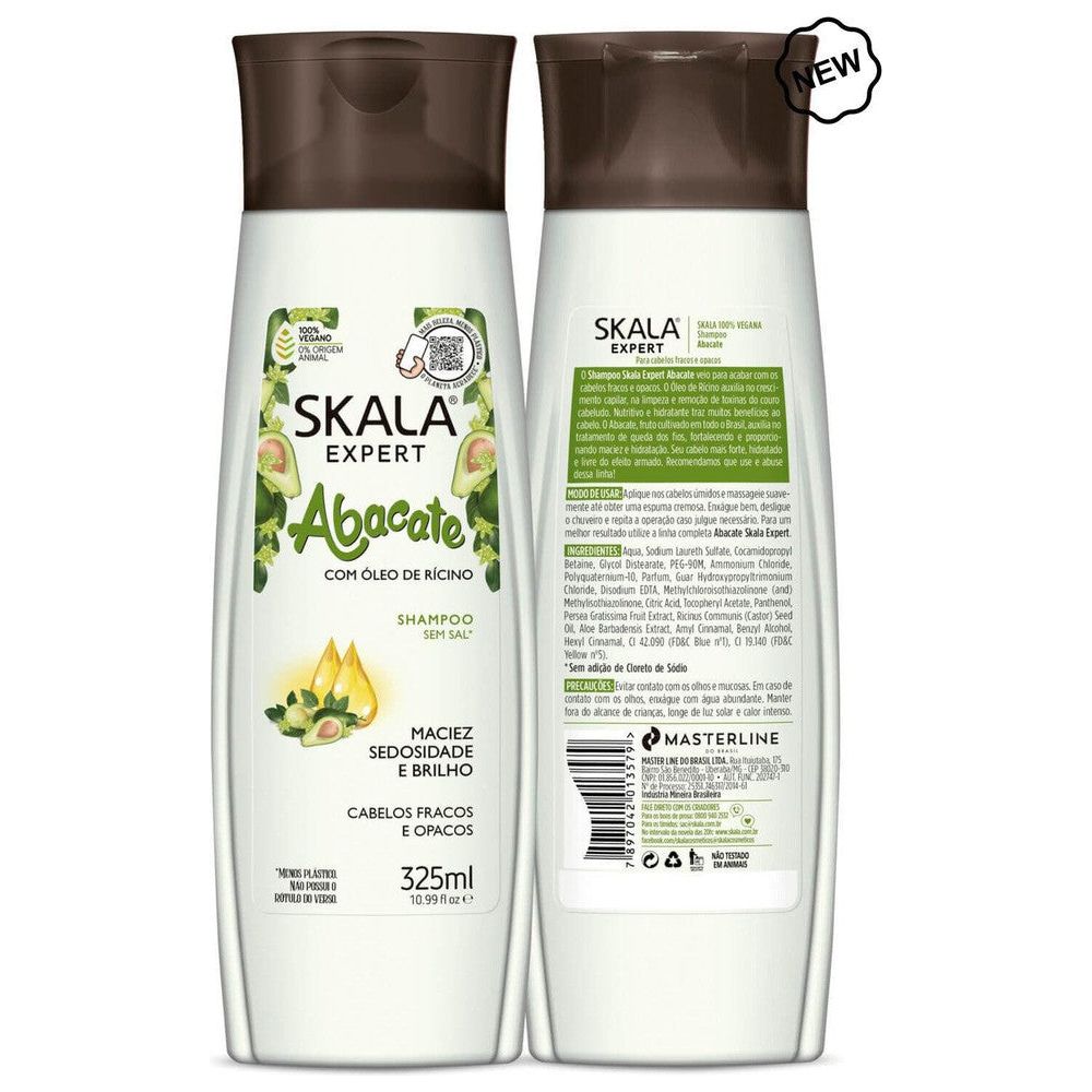 Skala Abacate Avocado Clarifying Shampoo 325ml