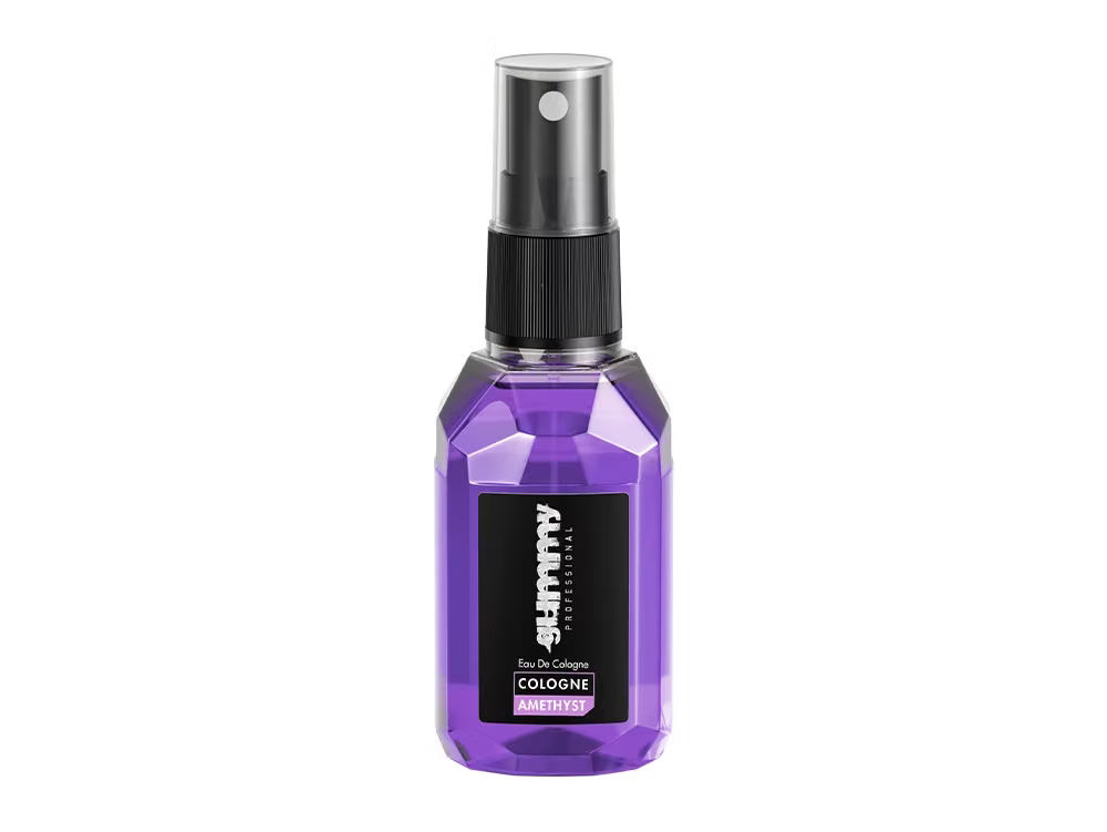Gummy Health & Beauty 50 ml / Amethyst gummy barber cologne – après-rasage pour homme 400 ml