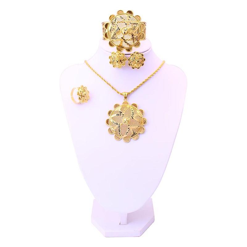 Habesha  Schmuck Jewellery Gold Af-18