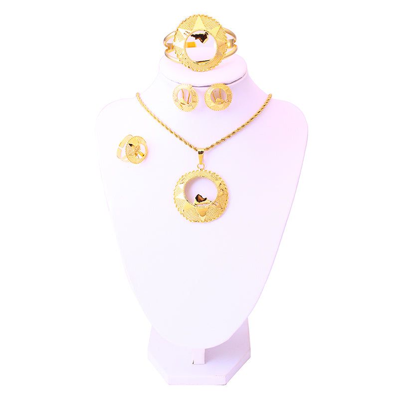 Habesha  Schmuck Jewellery Gold Af-22 | gtworld.be 
