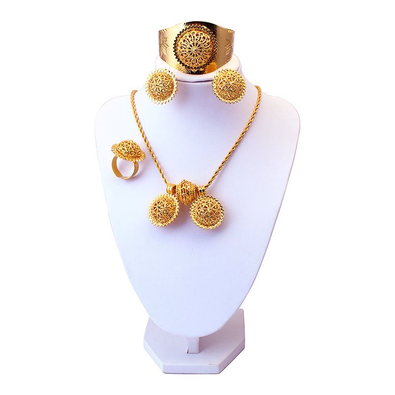 Habesha  Schmuck Jewellery Gold Af-25 | gtworld.be 