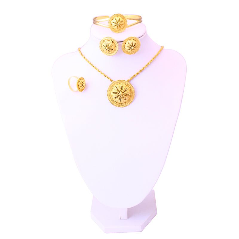 Habesha  Schmuck Jewellery Gold Af-37 Small | gtworld.be 