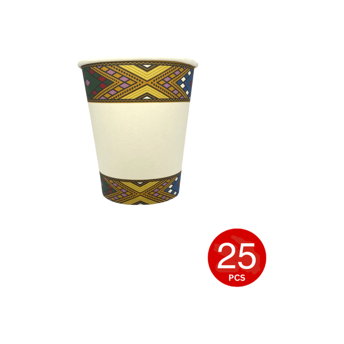 HABESHA Health & Beauty Habesha Disposable party set 100pcs (9''+7''+cup+Napkin) x25