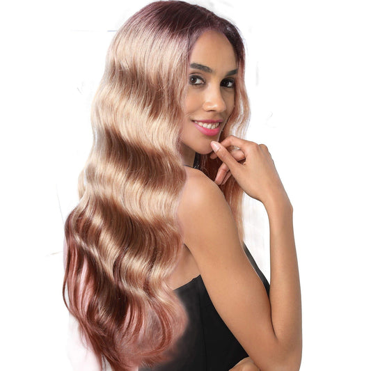Hair by Sleek Health & Beauty #GT2/5/18 Hair By Sleek Cynthia Human Hair Lace Wig 21"