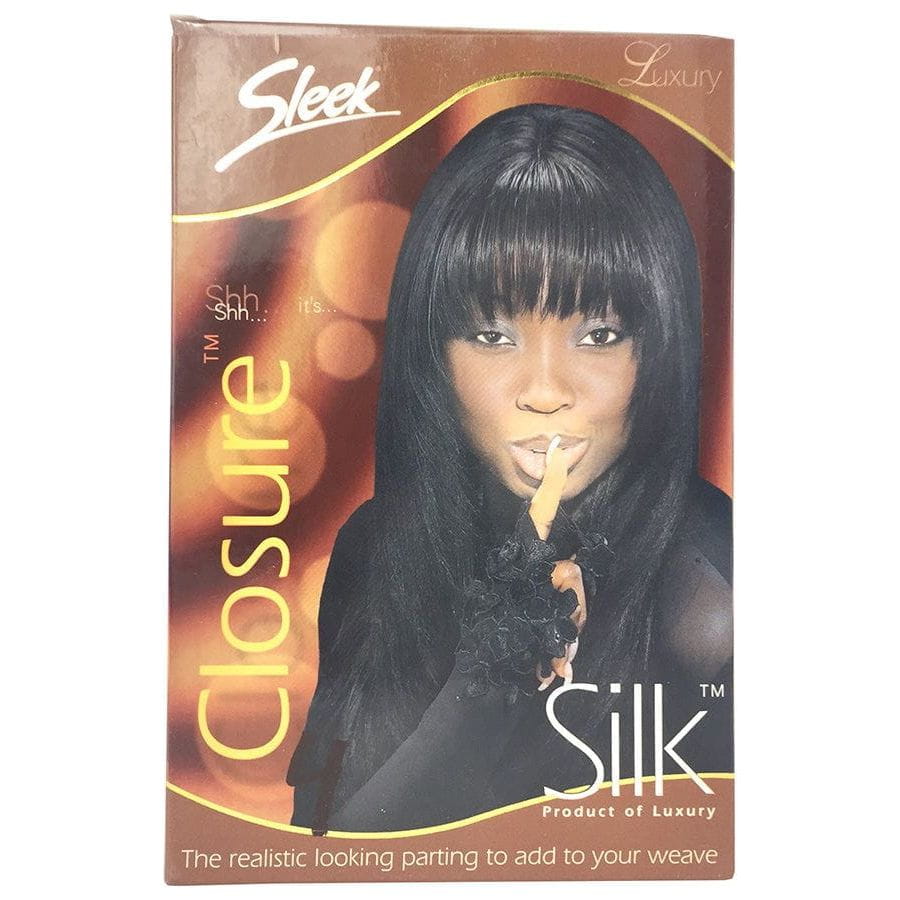 Hair by Sleek Health & Beauty Hair by Sleek Silk Closure Human Hair