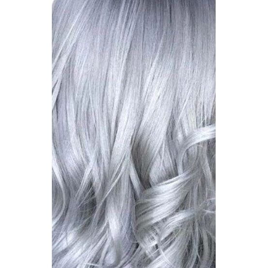 Hair by Sleek Health & Beauty Silber #Silver Hair by Sleek HC Clip-In 7PCS Hollywood Curly _ Synthetic Hair