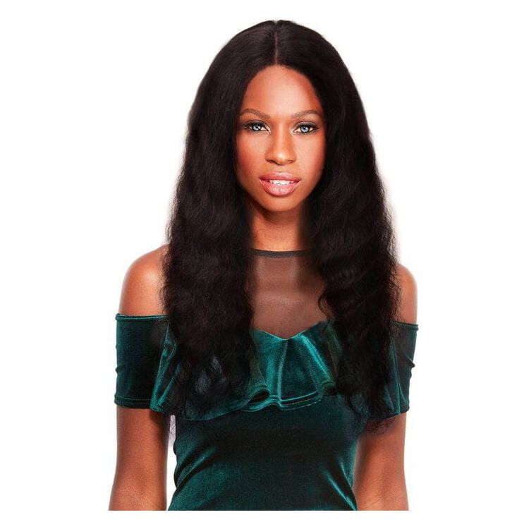 Hair by Sleek Poppy Brazilian Echthaar Perücke 22'' #1B - Gtworld.de