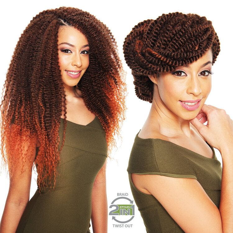 Sleek Boho Stain Braid Synthetic Braiding / Crochet Hair 20" | gtworld.be 