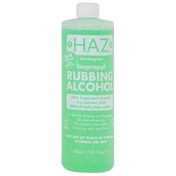 Haz Isopropyl Rubbing Alcohol 50%, 500ml