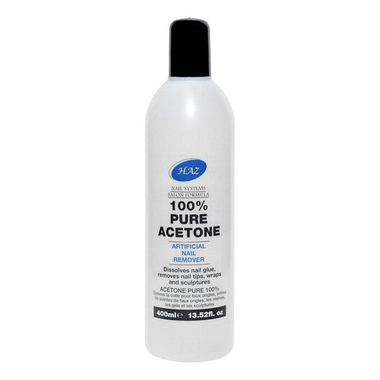 HAZ Health & Beauty Haz 100% Pure Acetone 400Ml