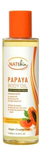 HAZ Health & Beauty HAZ NATSkin – Huile Corporelle à la Papaye 180 ml