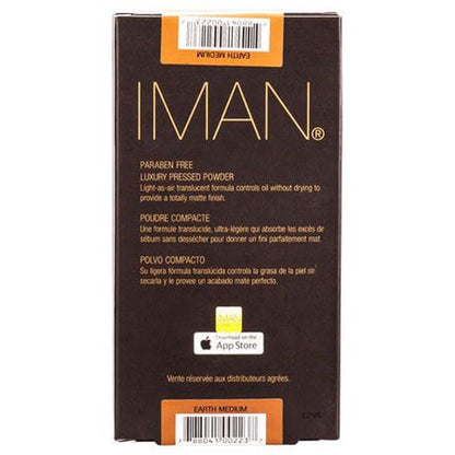 Iman Iman Luxury Pressed Powder Earth Medium 10g