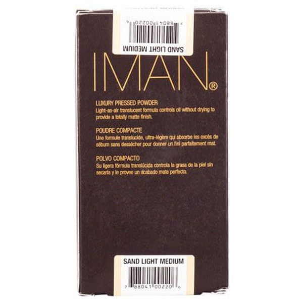 Iman Iman Luxury Pressed Powder Sand Light Medium 10G