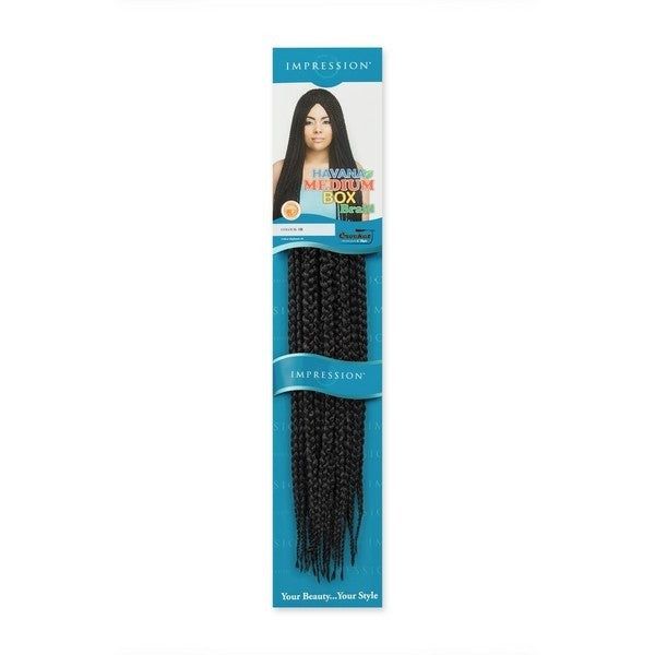 Impression Bulk - Havana Medium Box Braids | gtworld.be 