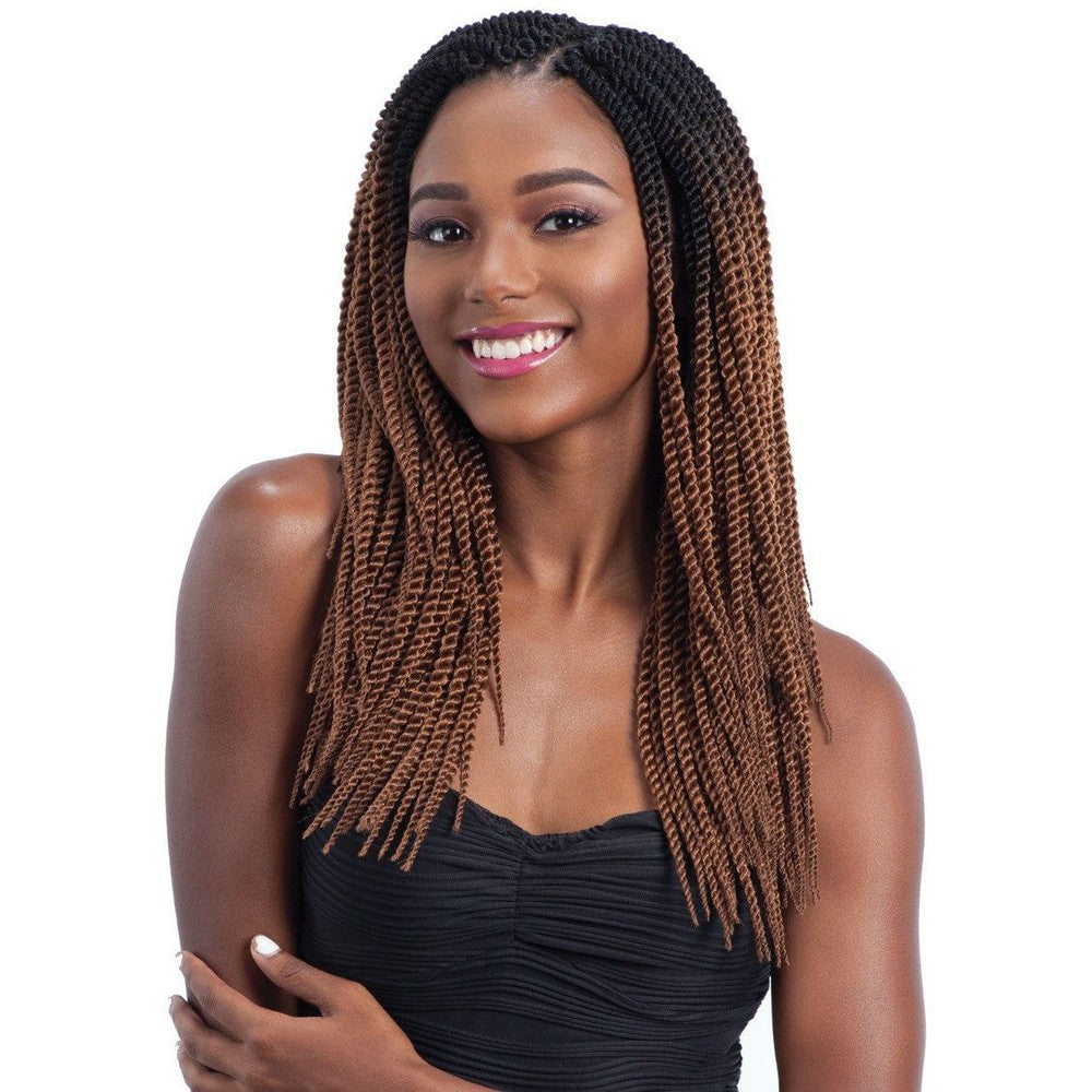 Impression Impression Bulk Senegalese Twist Klein - Cheveux synthétiques