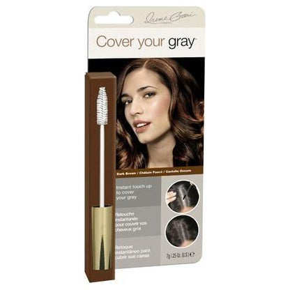 Irene Gari Health & Beauty Dark Brown:5068IG Irene Gari Cover Your Gray Instant Touch Up Brush In 7g