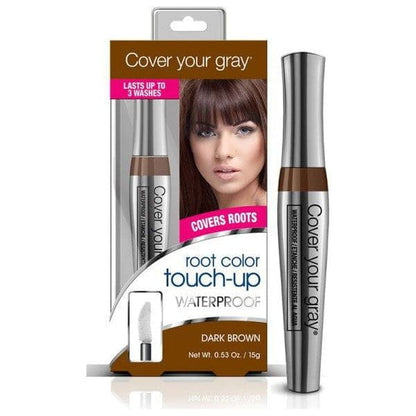 Irene Gari Health & Beauty Dark Brown Cover Your Gray Root Color Touch-Up Waterproof 15g