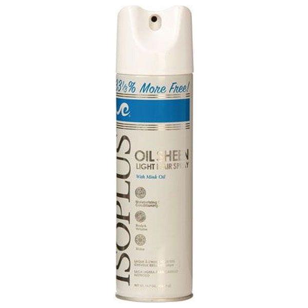 Isoplus Health & Beauty Isoplus Oil Sheen Light Hair Spray 14.7Oz