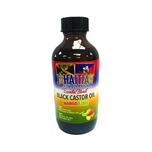 Jahaitian Combination Health & Beauty Jahaitian Combination Black Castor oil  Mango/Lime 4oz