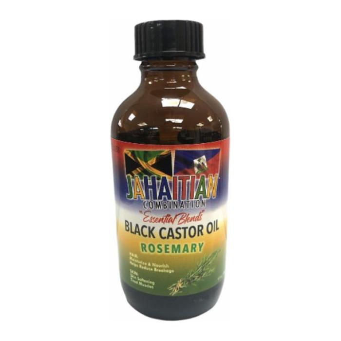 Jahaitian Combination Health & Beauty Jahaitian Combination Black Castor Oil Original Rosemary 4oz