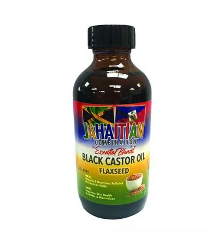Jahaitian Combination Black Castor oil Flaxseed 4oz | gtworld.be 