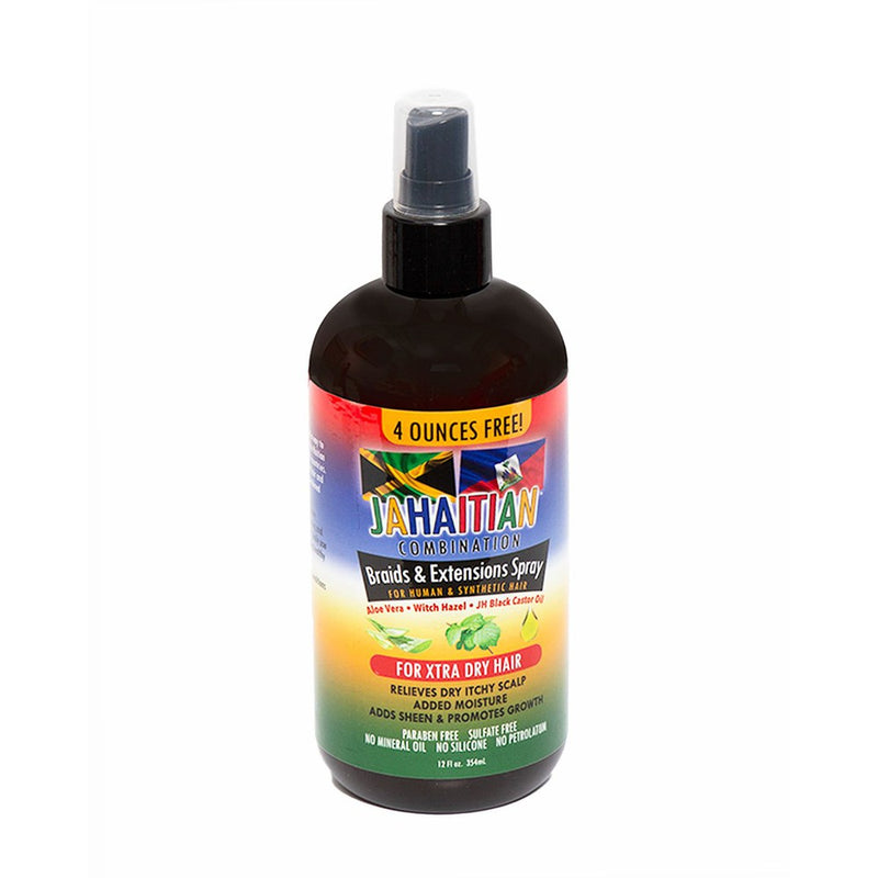 Jahaitian Combination Braid & Extensions Spray For Xtra Dry 12 Oz | gtworld.be 