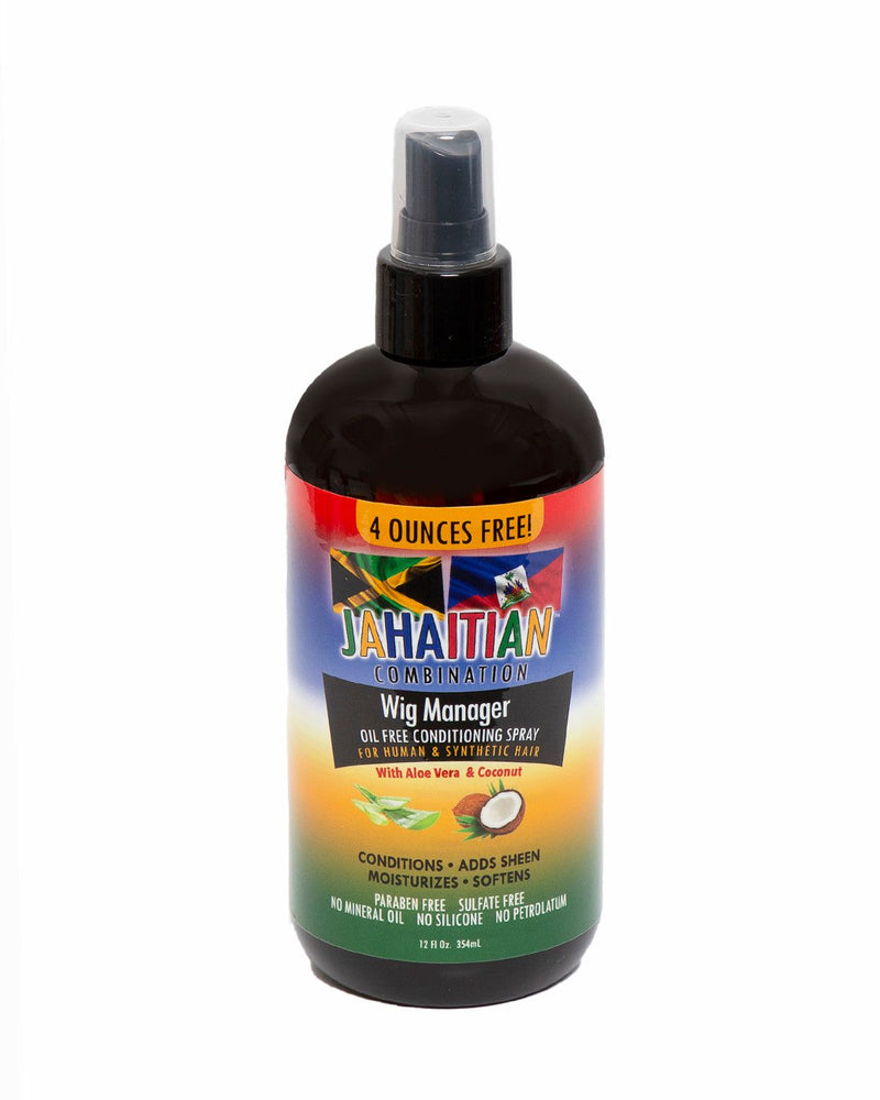 Jahaitian Combination Wig Manager Conditioning Spray With Aloe Vera And Coconut 12 oz | gtworld.be 