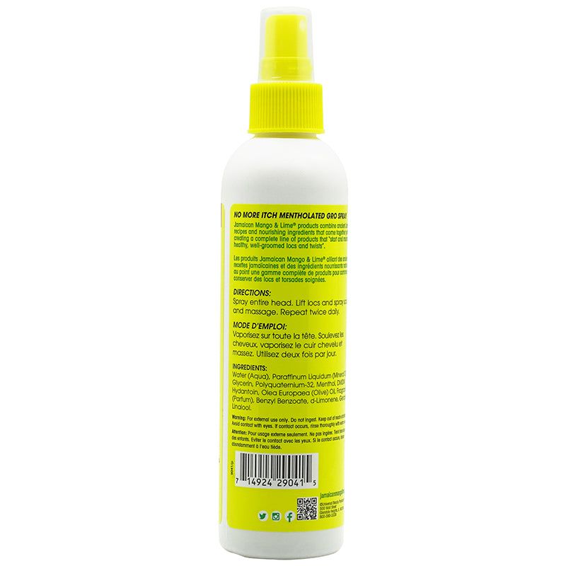 Jamaican Mango & Lime Maximum Relief No More Itch Gro Spray 237ml | gtworld.be 