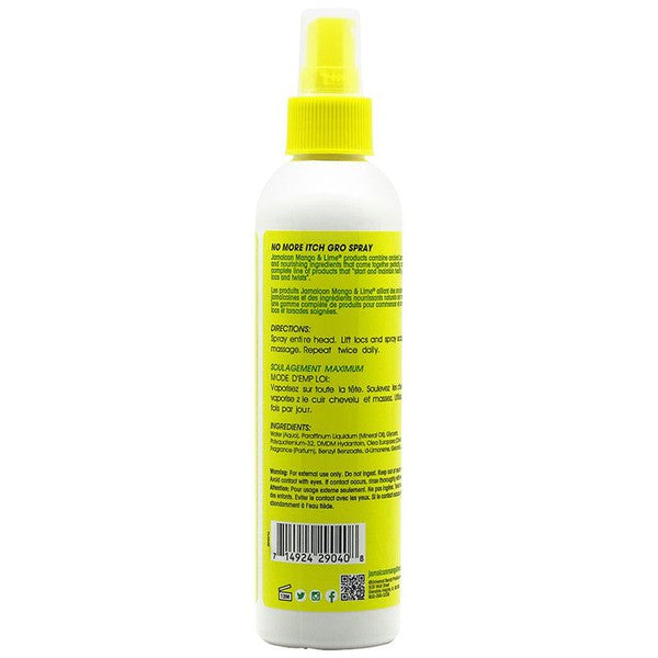 Jamaican Mango & Lime Rasta Locks & Twists No More Itch Gro Spray 237ml | gtworld.be 