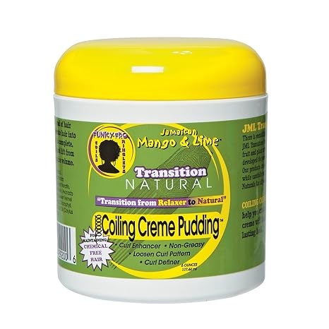 Jamaican Mango & Lime Transition Natural Coiling Creme Pudding 6oz - gtworld.de