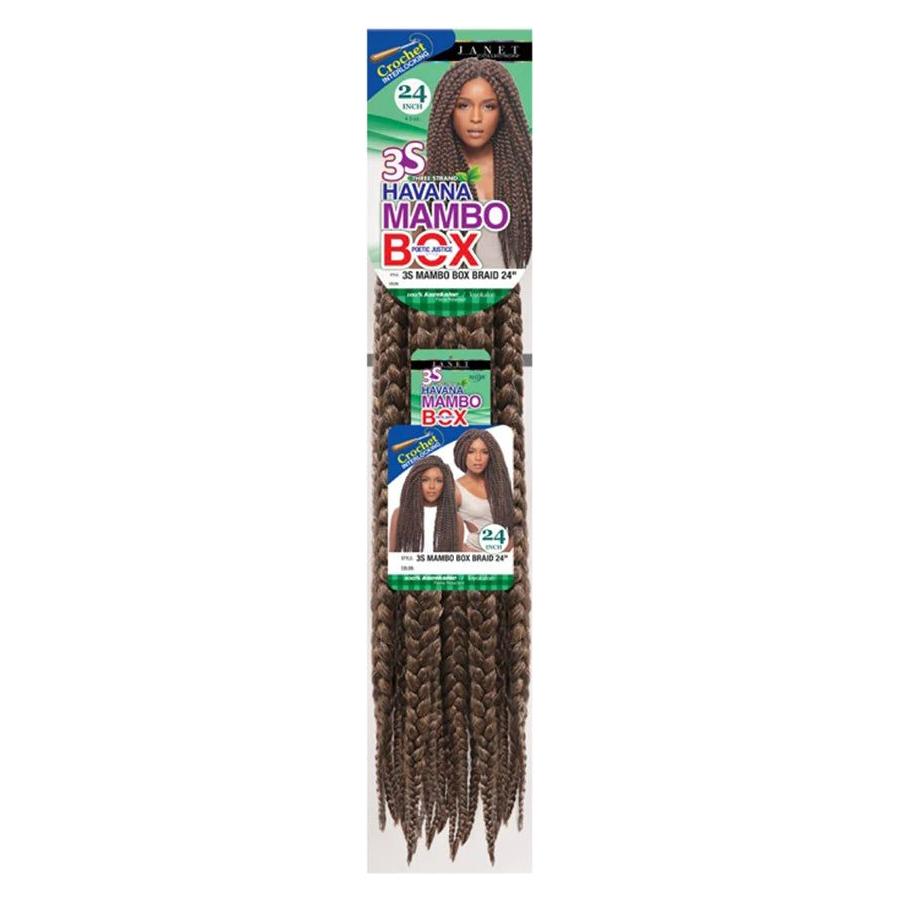 Janet Collection Health & Beauty Janet Collection Havana Mambo Box Braid 24" - Three Strand Synthetic Hair