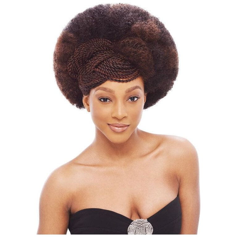 Janet Collection Health & Beauty Janet Collection Noir 2X Afro Kinky Bulk 24" 100% Kanekalon Fiber