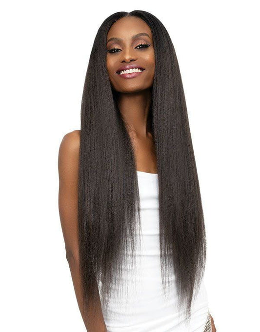 Janet Collection Health & Beauty Remy Illusion Natural Kinky Straight 30" -extension Synthetic Hair