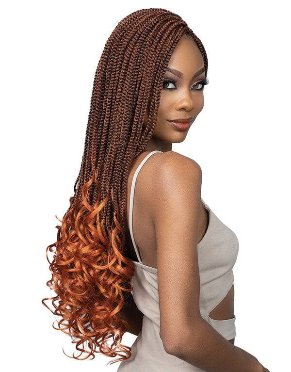 Janet Collection Janet Collection 3X Pre-Stretched French Curl Cheveux synthétiques  48"