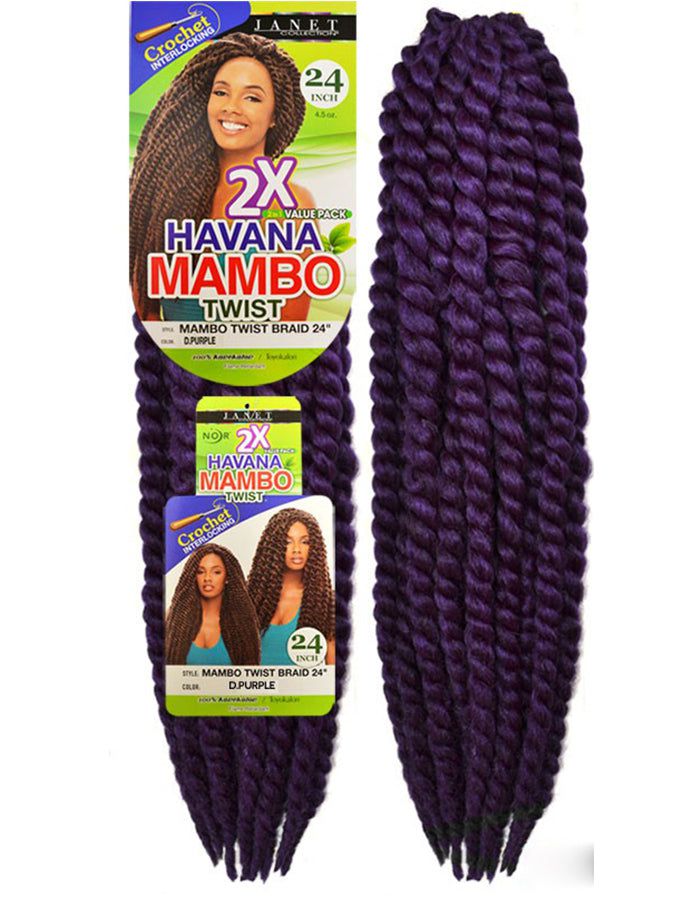 Janet Collection Havana Mambo Twist 24" Synthetic Hair 2X Value Pack | gtworld.be 