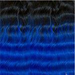 Janet Collection Schwarz-Dunkelblau Mix Ombre #TT1B/DBlue Janet Collection Jumbo Braid (KN) Pre-Dyed Pastel Color Synthetic Hair