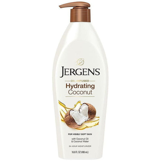 Jergens Health & Beauty Jergens Hydrating Coconut for Visibly Soft Skin 496ml