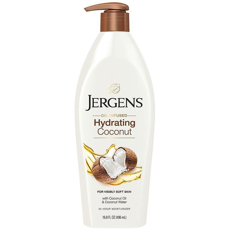 Jergens Hydrating Coconut for Visibly Soft Skin 496ml