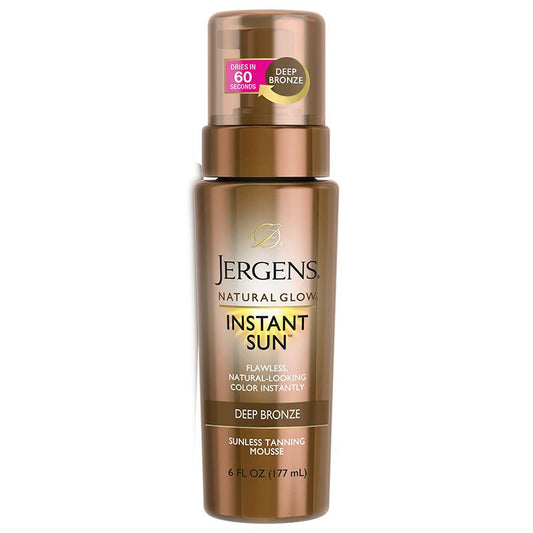 Jergens Natural Glow Instant Sun Deep Bronze 177ml | gtworld.be 