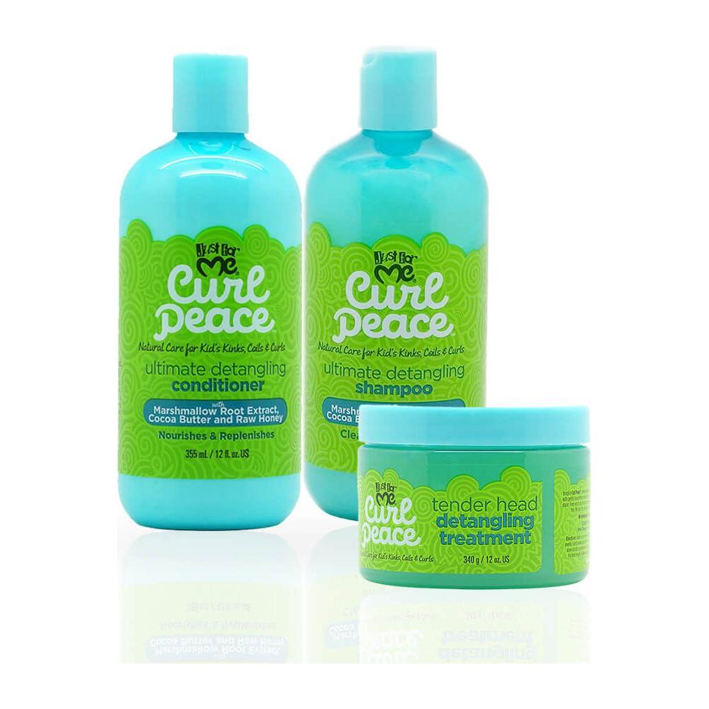 Just for Me Curl Peace Ultimate Detangling Bundle