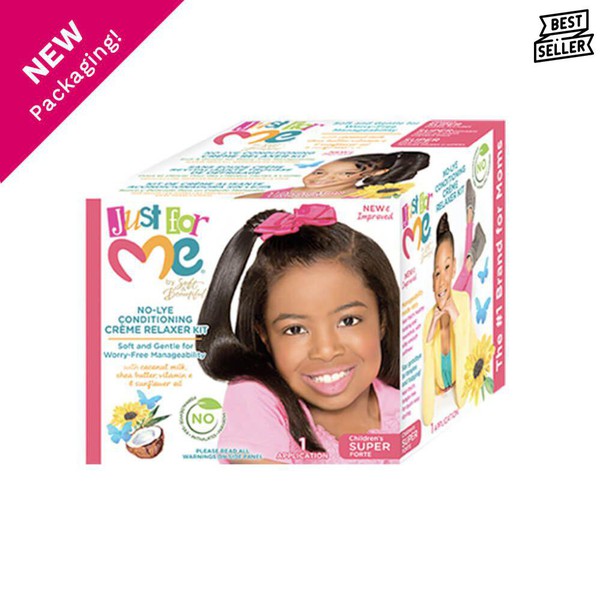 Soft & Beautiful Just For Me! No-Lye Conditioning Creme Relaxer Kit Super | gtworld.be 