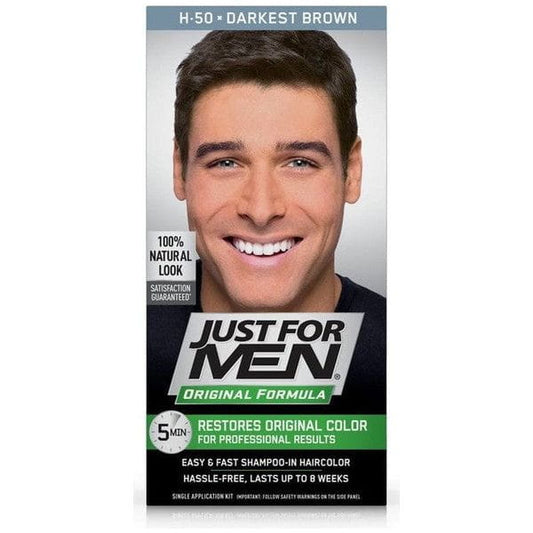 Just For Men Health & Beauty Just For Men Easy & Fast Shampoo-In Haircolor Darkest Brown
