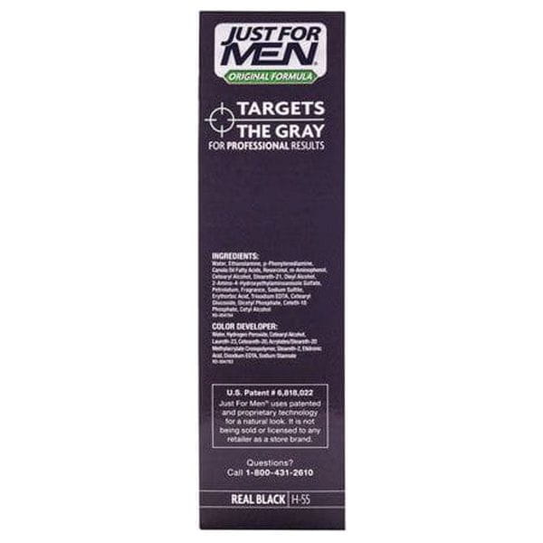 Just For Men Health & Beauty Just For Men Easy & Fast Shampoo-In Haircolor Real Black
