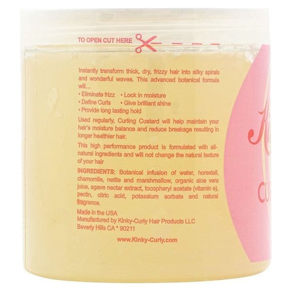 Kinky-Curly Health & Beauty Kinky-Curly Original Curling Custard 237ml