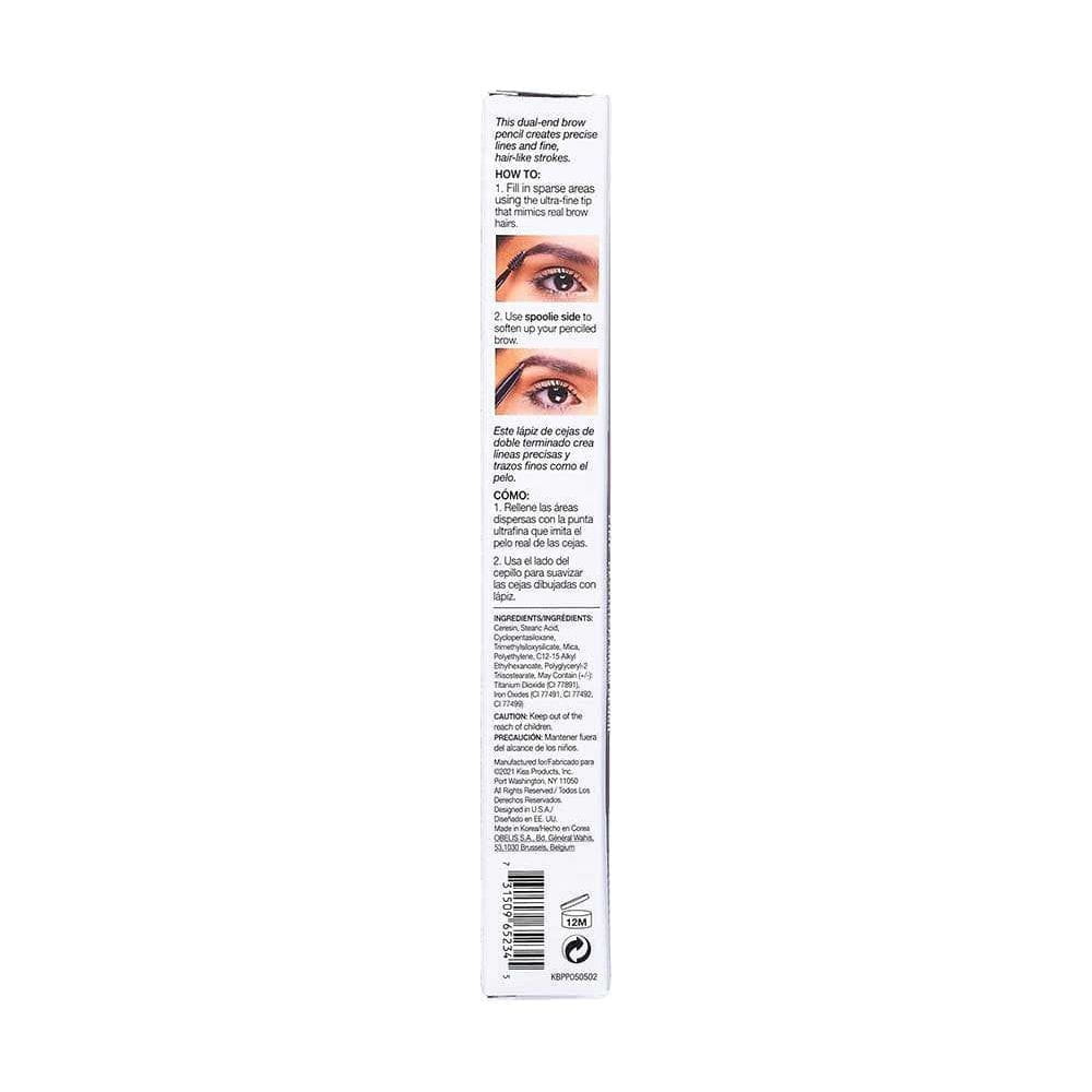 Kiss New York Health & Beauty Kiss New York Top Brow Fine Precision Pencil