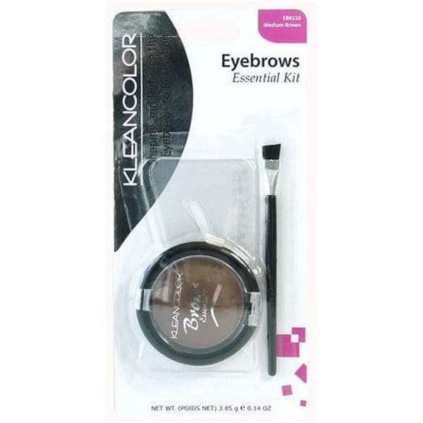 Kleancolor Health & Beauty Kc Eyebrow Kit Medium Brown