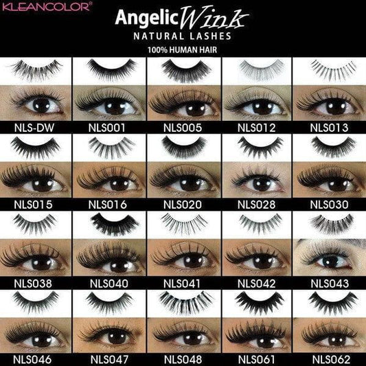 Kleancolor Health & Beauty Kleancolor Angelic Wink Nat Lashes