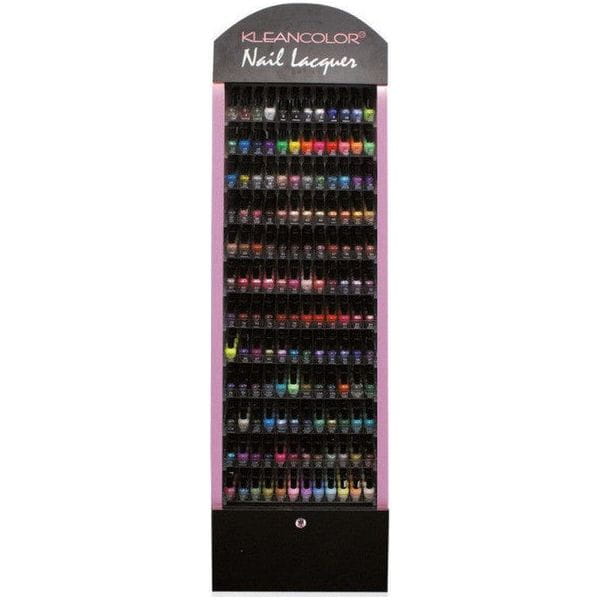 Kleancolor Health & Beauty Kleancolor Nail Polish Floor Stand Display 144DZ, 20.8 x 175.26 x 45 cm